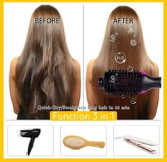 One Step 3 in 1 Hair Dryer , hair straightner