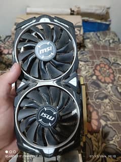 Graphic card for sale MSI Rx470 Armour 8Gb