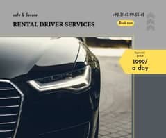 Self driver services available / Rent a Driver