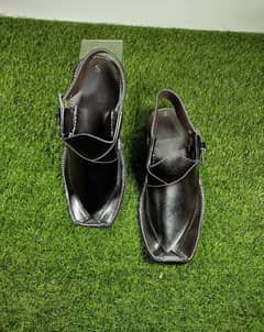 Men's Leather Peshawari Chappal