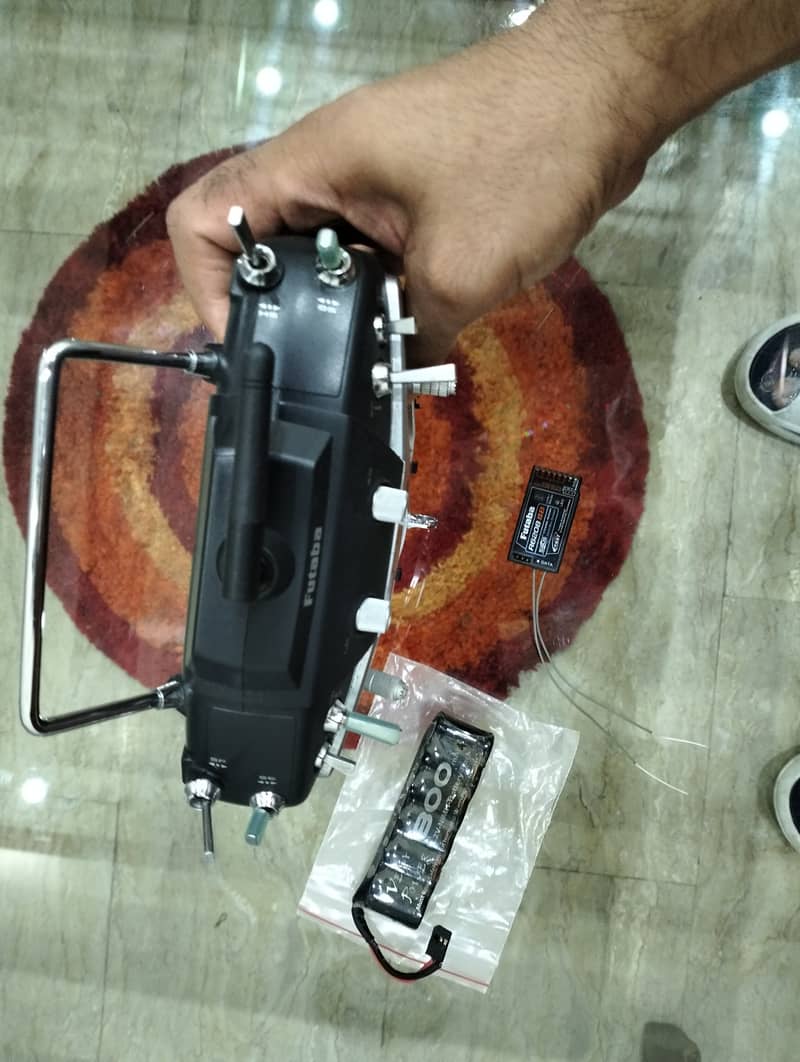 Drone camera futaba 14ch transmitter and receiver with battery 2