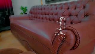 imported leather sofa set