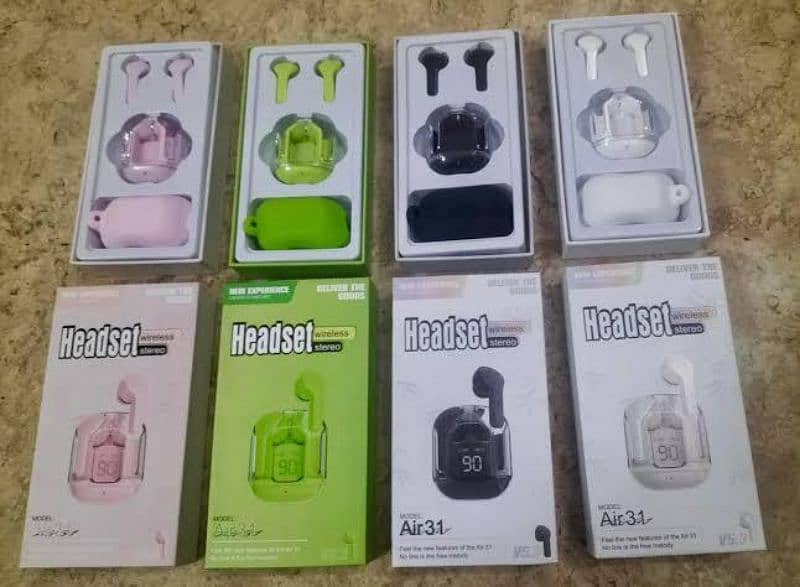 Air 31 Earbuds all Pakistan home Free delivery 4