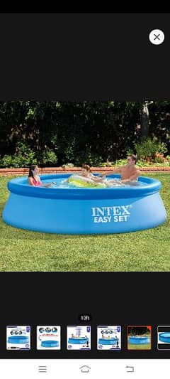 Intex family swiming pool