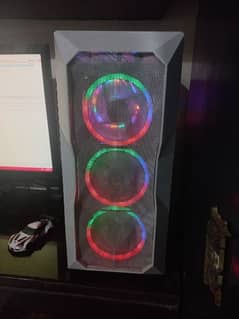 Keytech armor Gaming PC Case RGB Fans