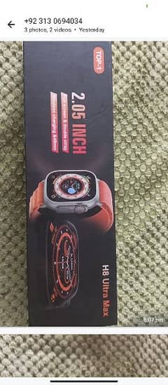 H8 ultra max watch