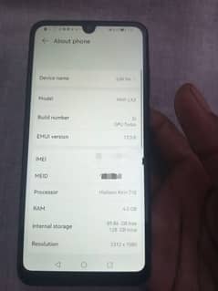 P30 lite  pta approved 4/128gb