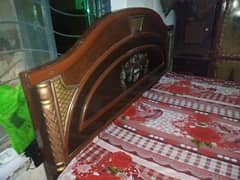 Complete Bed Set. with Dressing Table. Showcase 3 Table set. iron stand