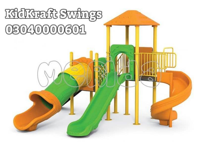 kids Slide/Swings/Kids rides/jhula/Spring rider/jungle gym/gazebo/bar 0