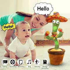 Dancing Cactus Plush Toy For Kids (Delivery All Pakistan)"03196315557"