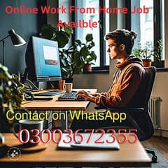 Online work From Home Job Available