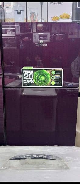 dawlance inverter unused glass door fridge 1