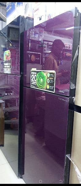 dawlance inverter unused glass door fridge 2