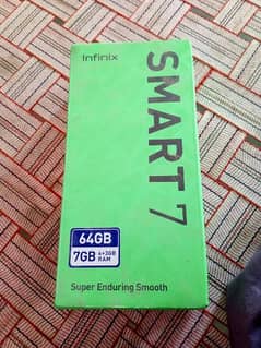 Infinix Smart 7.4+3ram 64gb memory 6mouth guarantee