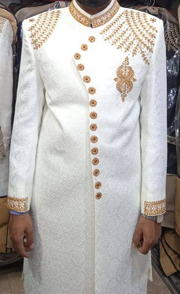 Sherwani/designer sherwani/Black Sherwani/Dulha sherwani/groom dress 2