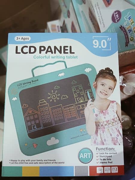 LCD Panel for kids single colour 9 inch 0