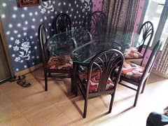 Dining table/wooden dining table/table and chairs/furniture