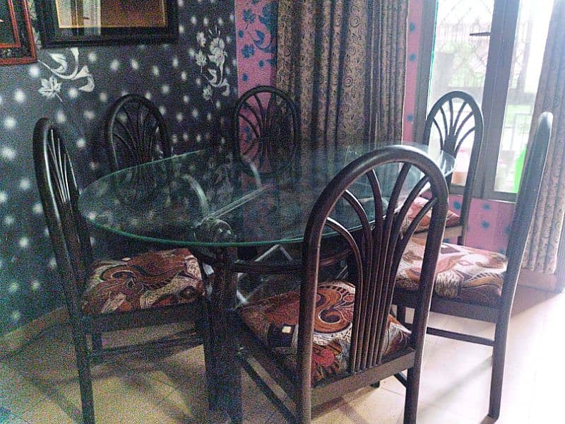 Dining table/wooden dining table/table and chairs/furniture 2