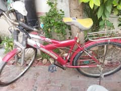 Cycle For Sale Red Colour