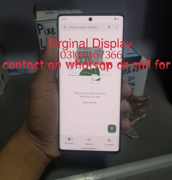 google pixel 6pro orginal display single dote 0