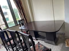 dinning table with chairs