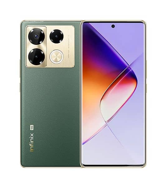 Infinix Note 40 Pro 256GB Built-in, 12GB RAM, UFS 2.2 Vintage Green 0