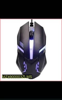 mouse Abs plastic with rainbow led lights