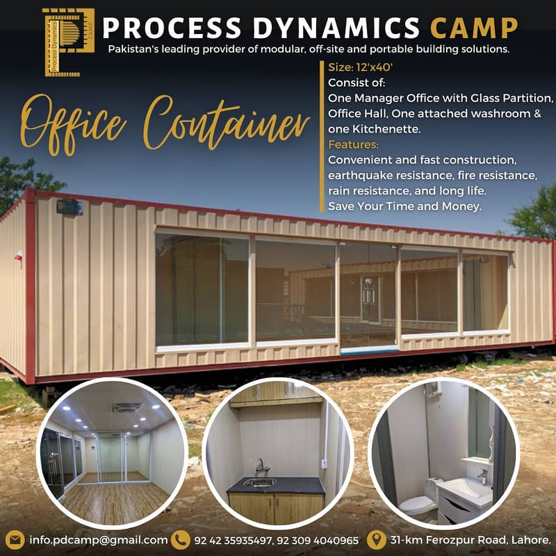 dealer office builder office containers drys,  prefeb containers 8