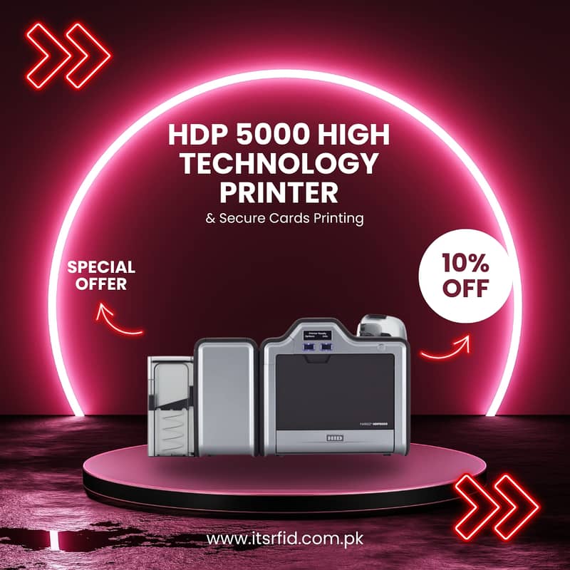 HDP5000  ID CARD PRINTER 0