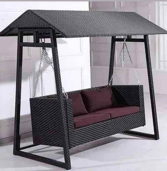 garden swing rattan swing 2