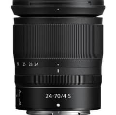 Lenses
Nikon NIKKOR Z 24-70mm f/4 S Lens