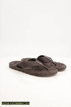 Black camel slipper brown