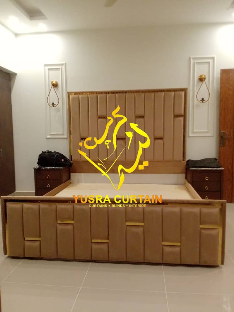 Customized Wooden Bed | Wooden Bed New Designs | Aesthetic Beds 0