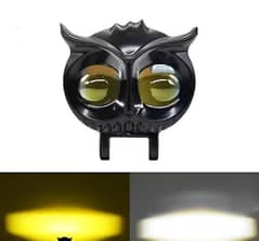 Bike Dual function fog lights and front lights with delivery all Pak