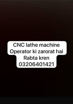 CNC Operator Job