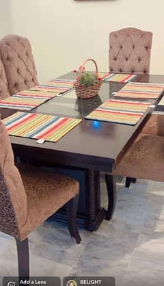 Dining Table & 6 Chairs