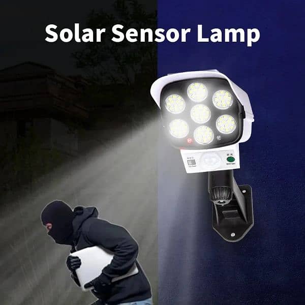 Solar Wall Light High Simulation  Solar Sensor Lamp Outdoor Str 13