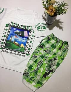 14 August Boys T-shirt And Trouser
