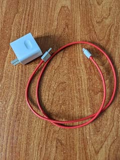 OnePlus charger and original 65w cable