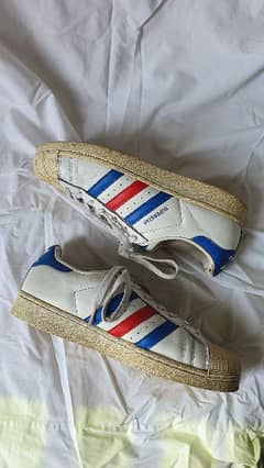 Original Adidas Superstar Blue Sneakers | Size 42