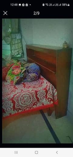 tali ka bna mzbot double bed for sale