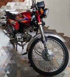 Honda bike 70 cc Red colour