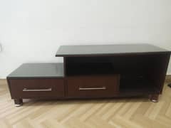 TV unit in chocolate brown colour