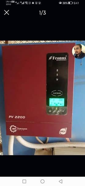 fronus inverter 8 month use 2