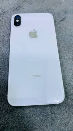 iPhone X white colour 64 gb factory unlock 4 months sim time available