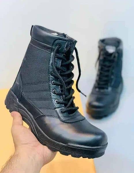 Army Long Boot Shoes For Men 1