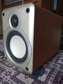 bookshelf speaker woofer denon brand imported good bass sound