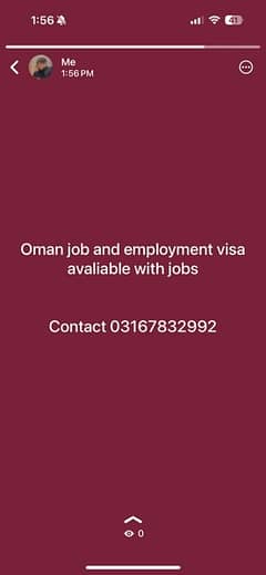 oman Employment and job visa