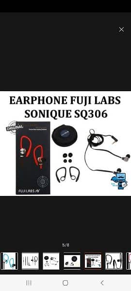 Fuji Labs Earphone SQ306 5