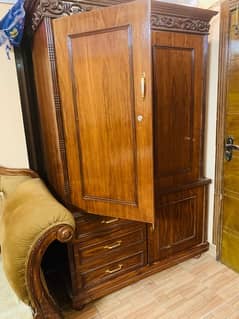 pure wooden cupboard 10/10 condition